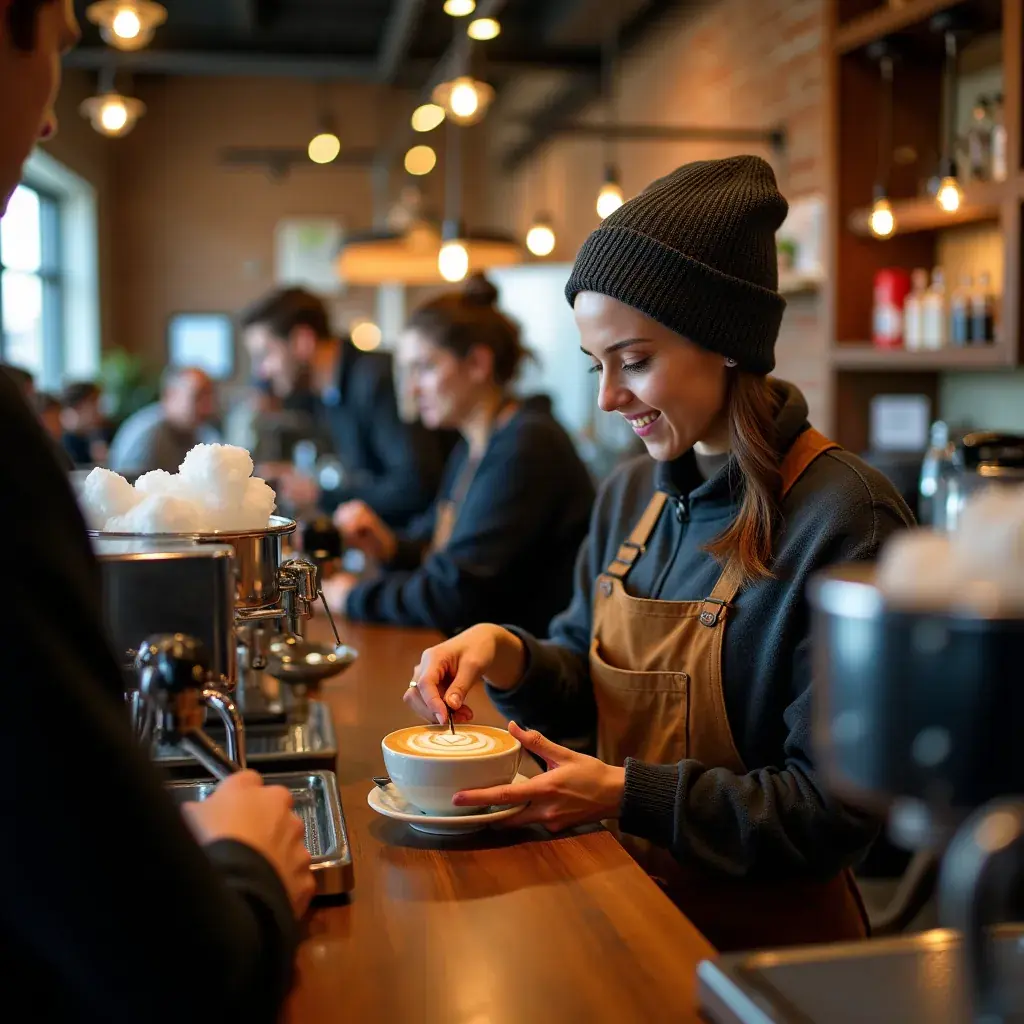 Malownicze jezioro w górach Waszyngtonu z odbiciem nieba