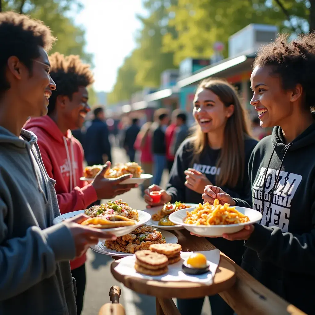 Kawiarnia w Seattle z widokiem na Space Needle